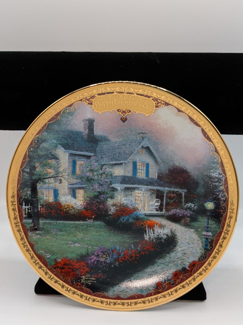 Thomas Kinkade Valentine's Day From "Simpler Times Collection"